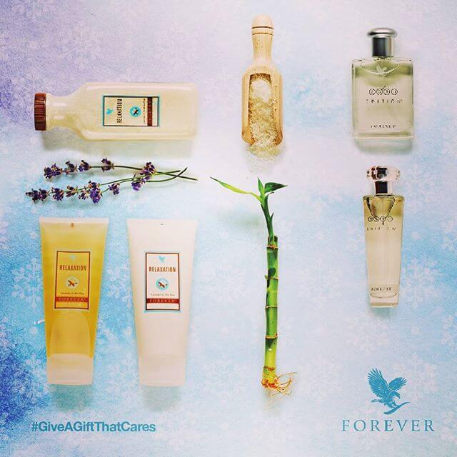 مجموعه آروماتراپی فوراور شامل سه بسته